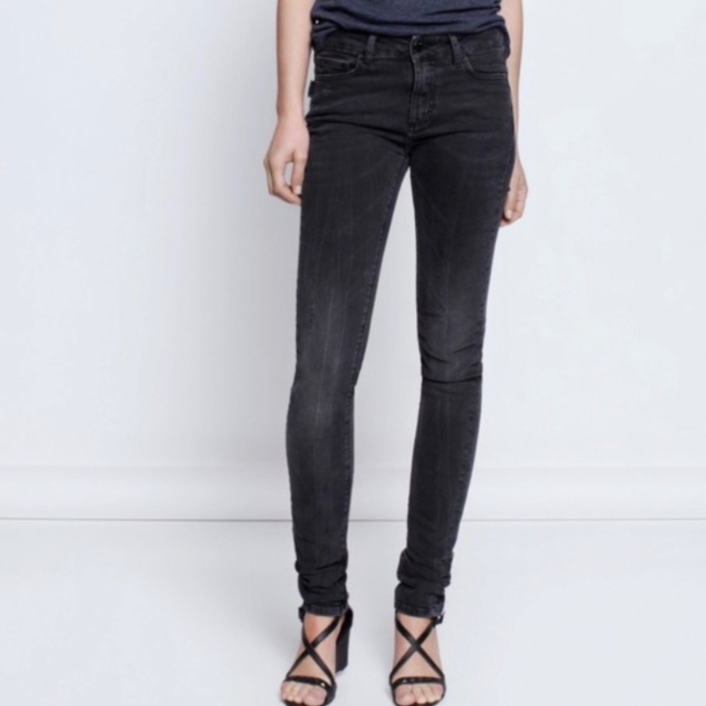 Zadig and Voltaire- Eva Gris skinny jeans